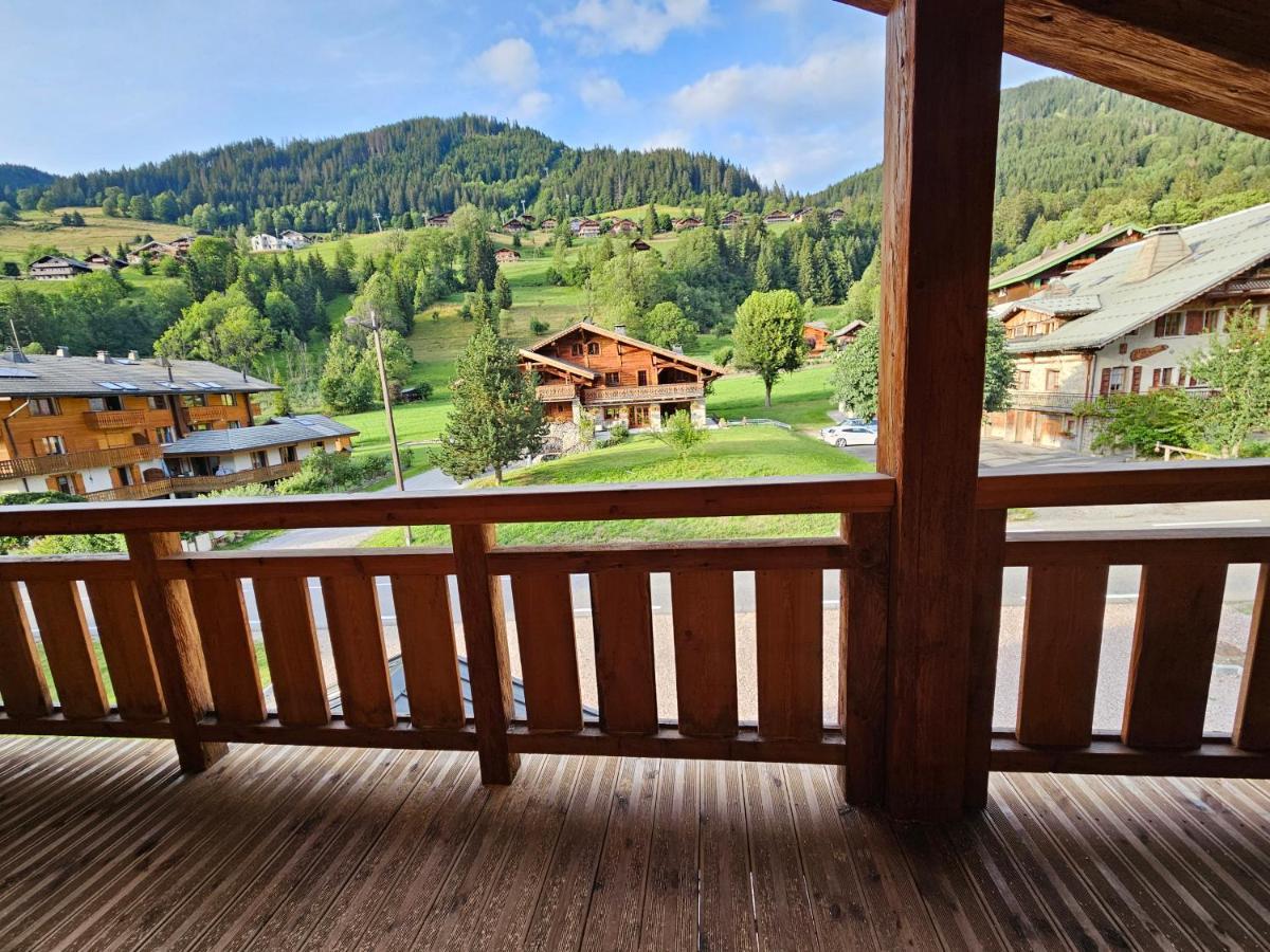Demi-Chalet Vadel La Panthiaz 15 Pers 5 Chambres Abondance Eksteriør bilde