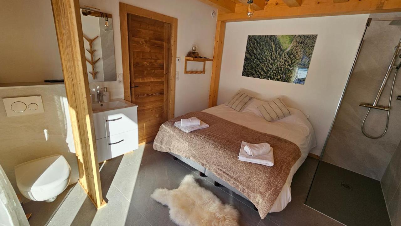 Demi-Chalet Vadel La Panthiaz 15 Pers 5 Chambres Abondance Eksteriør bilde