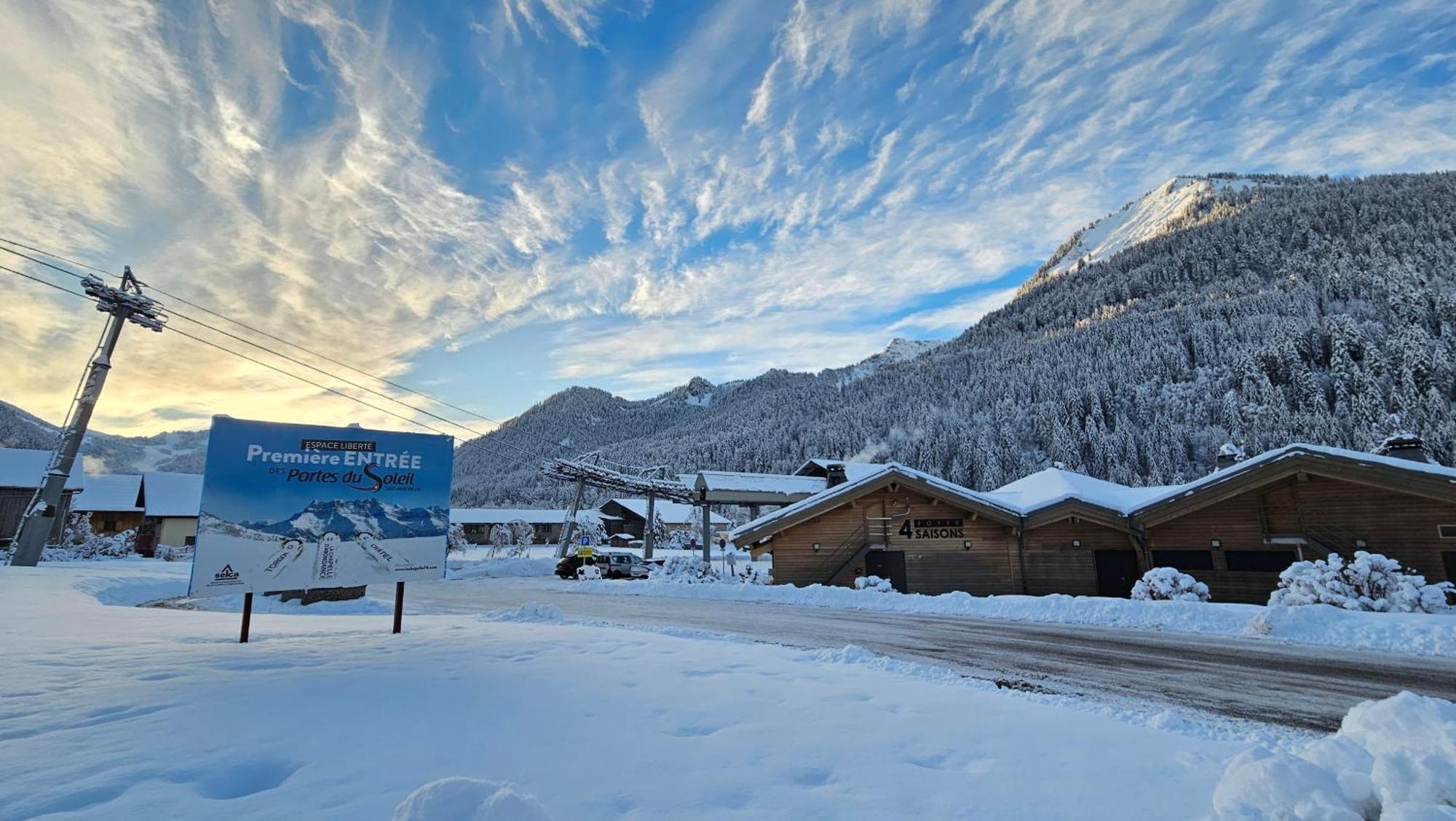 Demi-Chalet Vadel La Panthiaz 15 Pers 5 Chambres Abondance Eksteriør bilde